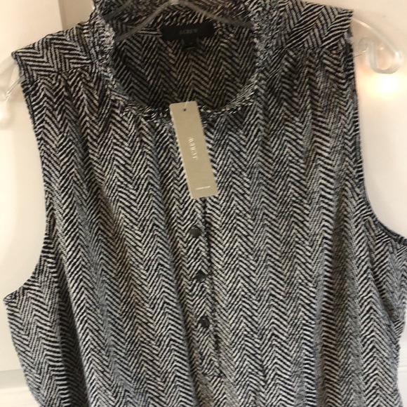 🔥 NWT J. Crew 💯 silk top - Picture 4 of 11